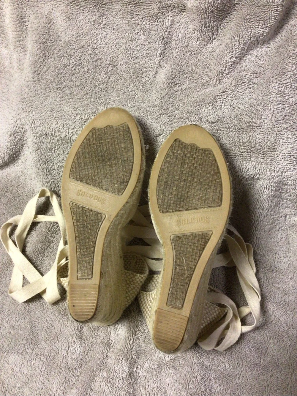 Marseille Wedge Espadrille sandal, size 7.5,